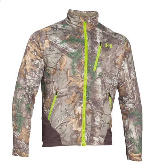 men's ua storm scent control barrier hooded jacket